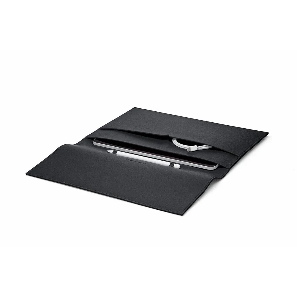 Von Holzhausen The iPad Portfolio Leather Reinvented Case 12.9 Inches Black